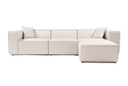 Atelier Del Sofa Lora Sofá Esquinero Marrón Claro